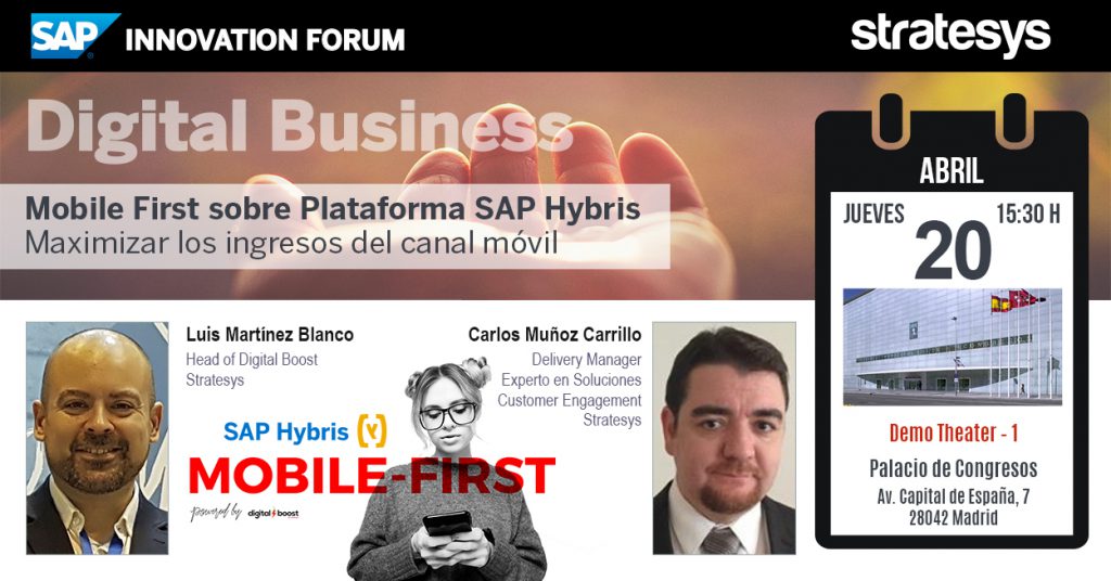 EVENTO SAP INNOVATION FORUM 2017 - DEMO THEATER - Mobile First SAP Hybris